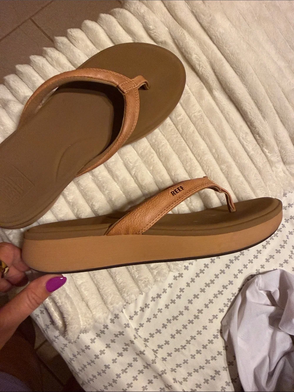 Reef Women’s Tan Sandals with Tan Straps